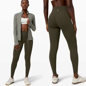 Lululemon Wunder Under High-Rise Tight *Full-On Luxtreme Dark Olive Womens 2